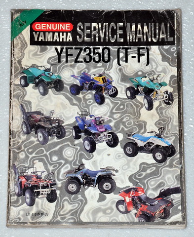 1987-1994 Yamaha Banshee YFZ350 Factory Service Manual