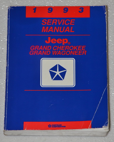 1993 Jeep Grand Cherokee & Grand Wagoneer Factory Service Manual