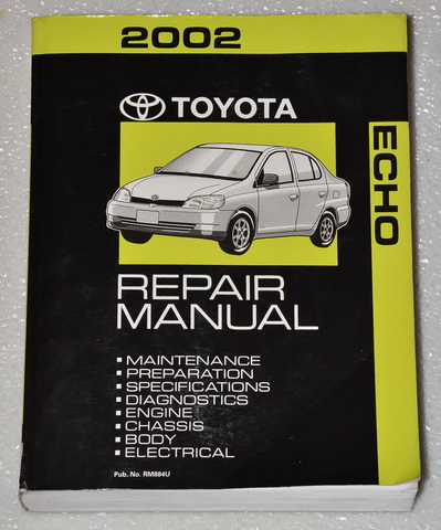 toyota echo 2002 maintenance manual #7