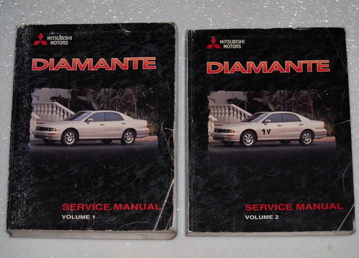 1998 Mitsubishi Diamante Factory Dealer Shop Service Manuals