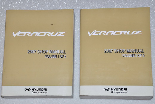 2007 Hyundai Veracruz Factory Dealer Shop Service Manuals
