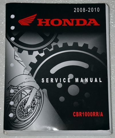 2008 2009 2010 Honda CBR1000RR Factory Dealer Shop Service Manual