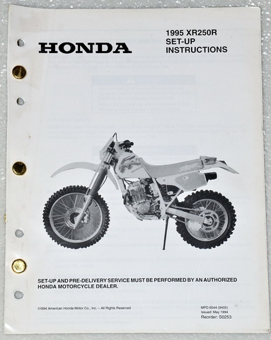 1995 Honda xr250 weight #3