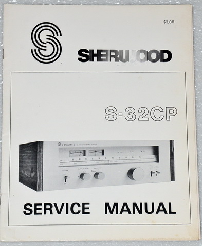 Sherwood 2033 Stereo Receiver Factory Service Manual