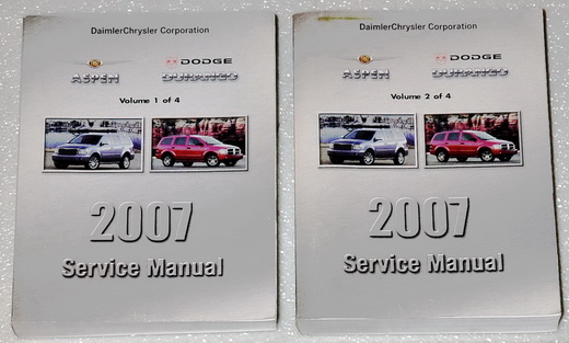2007 Chrysler Aspen Limited Owners Manual