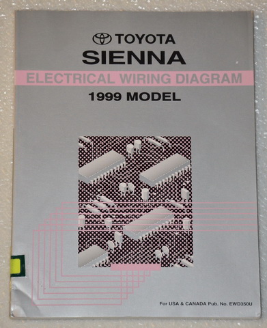 1999 toyota sienna factory repair manual #2
