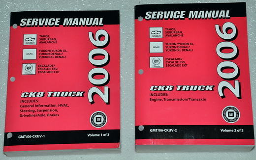 service manual chevy suburban