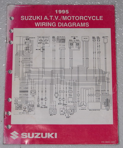 1995 Suzuki Motorcycle and ATV Electrical Wiring Diagrams