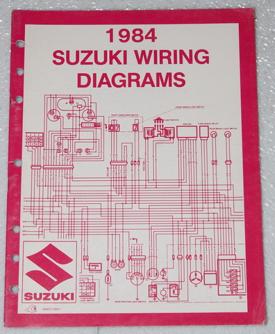1984 Suzuki Motorcycle and ATV Electrical Wiring Diagrams