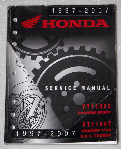 1997 Honda shadow spirit 1100 owners manual #3