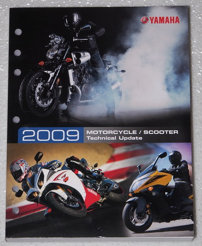 2009 Yamaha Motorcycle / Scooter Technical Update Manual