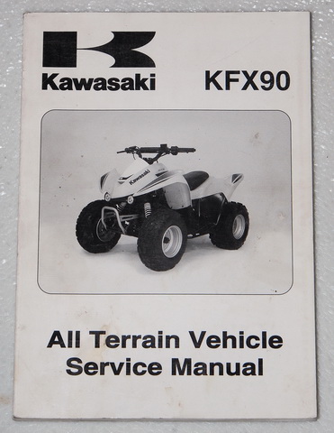 2007 Kawasaki KXF90 Quad Factory Dealer Shop Service Manual