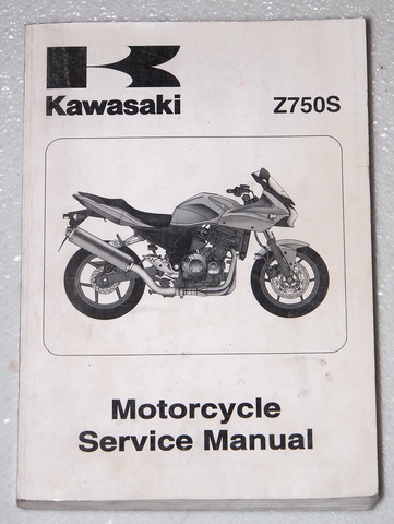 2005 Kawasaki Z750S Factory Dealer Shop Service Manual