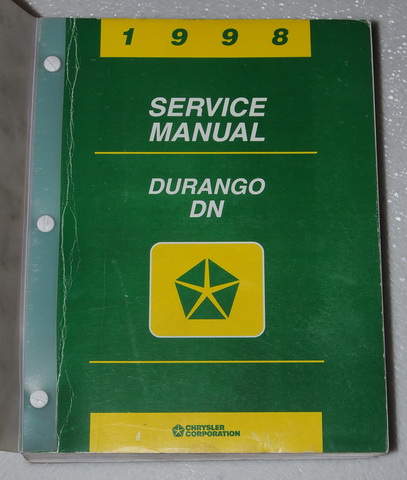 free dodge durango epair manual