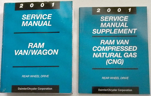 2001 Dodge Ram Van 1500 Service Manual