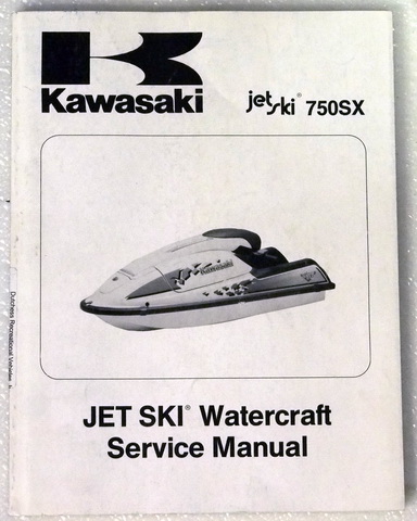 1992 1993 Kawasaki 750SX Jet Ski Factory Dealer Shop Service Manual