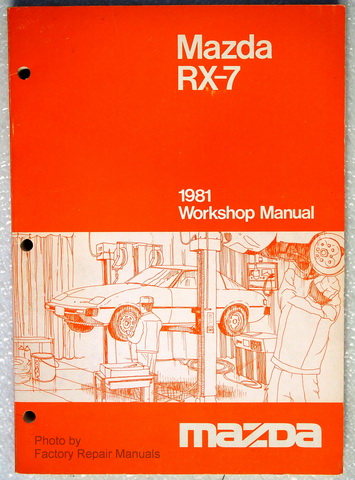 1984 Mazda GLC Factory Dealer Shop Service Manual