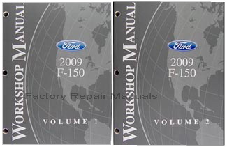 2009 Ford F-150 Truck Factory Dealer Shop Service Manuals