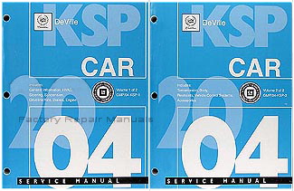 2004 Cadillac Deville Factory Service Manuals