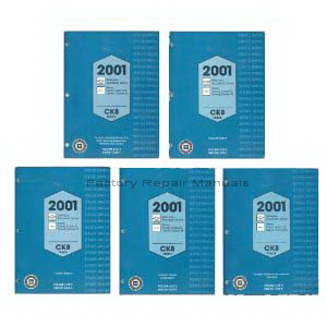 2001 GMC Sierra & Yukon, Chevrolet Silverado, Suburban & Tahoe C/K Truck Factory Service Manuals
