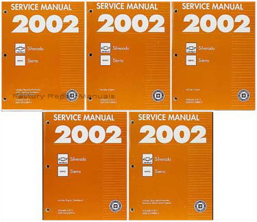 2002 GMC Sierra & Chevrolet Silverado Factory Service Manuals