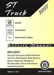 2007 GM ST Truck Buick Rainer, Chevrolet TrailBlazer & GMC Envoy Factory Service Manuals