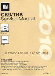 2010 Chevrolet Silverado, GMC Sierra & Sierra Denali Factory Service Manuals