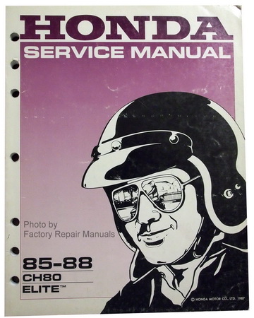 2003 Honda elite ch80 service manual
