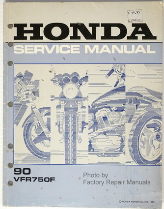 1990 Honda VFR750F Factory Service Manual