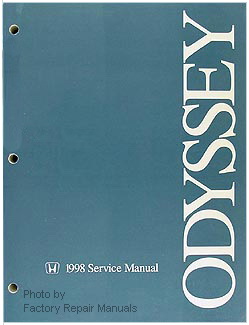 Honda odyssey 98 manual #4