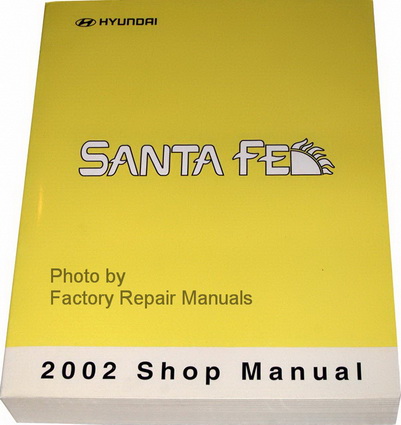 2002 Hyundai Santa Fe Factory Service Manual