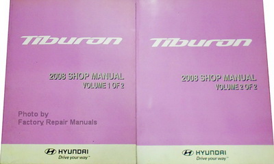 2008 Hyundai Tiburon Factory Service Manuals