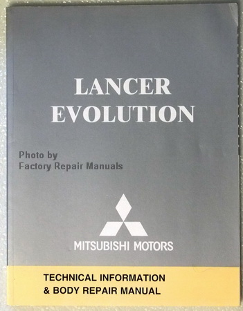 2005 Mitsubishi Lancer Evolution Factory Service Manual