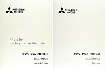 1992-1996 Mitsubishi 3000GT Factory Service Manuals