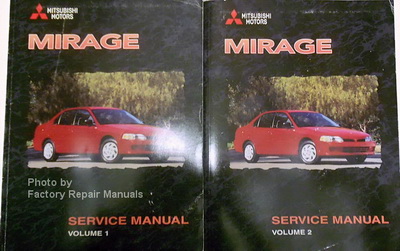 1999 Mitsubishi Mirage Factory Service Manuals