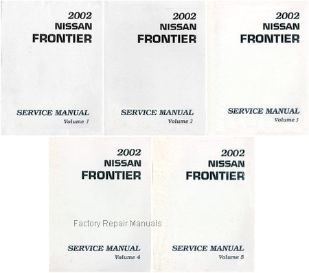 2002 Nissan frontier factory service manual #7