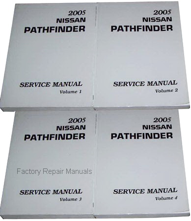 2005 Nissan pathfinder factory service manual #7