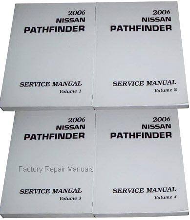 2006 Nissan pathfinder shop manual #8