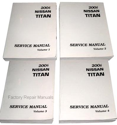 2007 Nissan titan factory service manual #8