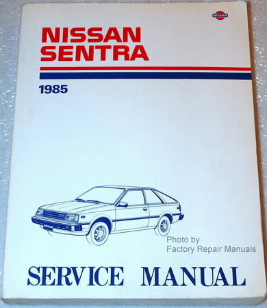 1985 Nissan 720 factory service manual #3