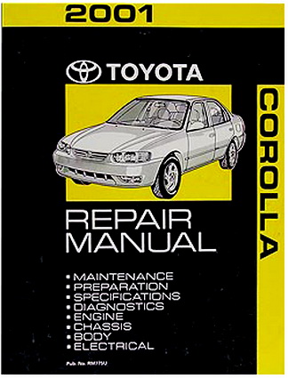 2001 toyota corolla factory service manual #1