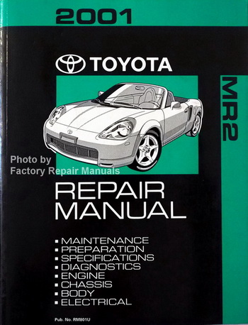 2001 Toyota MR2 Factory Repair Manual