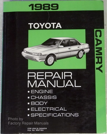 1996 toyota camry factory repair manual #5