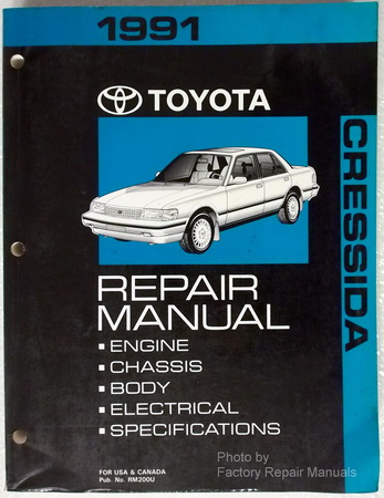 toyota cressida service manual #6