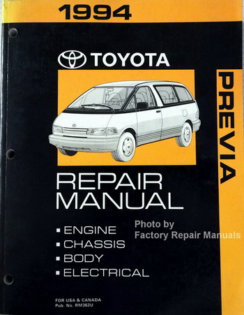 1994 Toyota Previa Factory Repair Manual