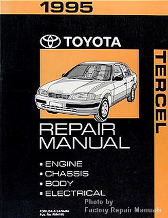 95 tercel shop service repair manual by toyota #3