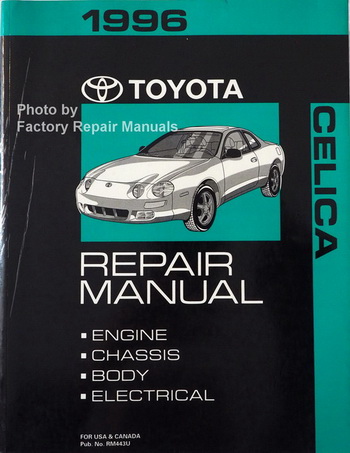 toyota celica factory repair manuals #7