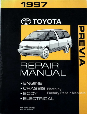 1997 Toyota Previa Factory Repair Manual