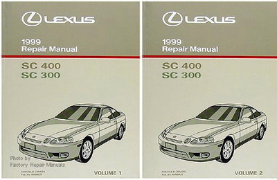 1998 Lexus SC400 & SC300 Factory Service Repair Manuals