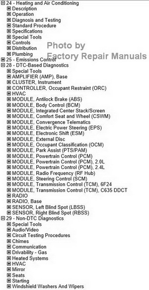 Chrysler specific requirements #5